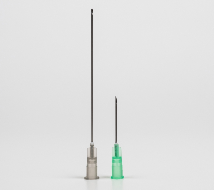 Набор GLIDELINE - канюля U-типа 22G (0,7 мм) х 70 мм с иглой 21G (0,8 мм) х 25 мм, 25 шт